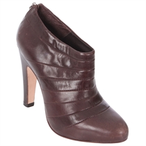 Brown Leather Shoe Boot