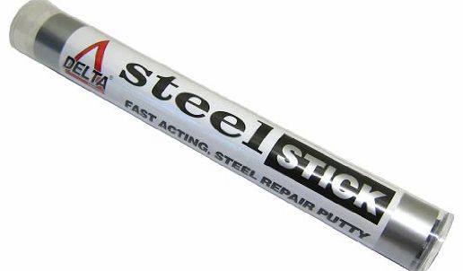 All Trade Direct 1 X Delta Steel Stick 125G Large 4.4Oz Epoxy Putty Alloy Wheel Repair Kerbing
