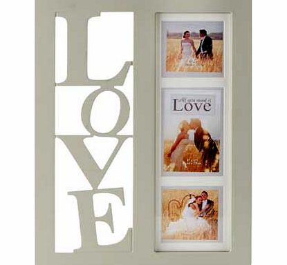 All You Need Is Love Collage Picture Frame