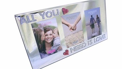 All You Need is Love Mirror Photo Frame