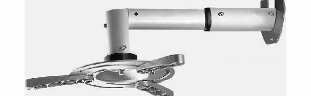 Allcam PM103 Universal Projector Wall Mount Bracket Telescopic for All Projectors Tilt amp;Swivel