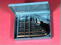 ALLEN 85128 Metric Short Arm Allen Keys Set12