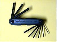 ALLEN 85186 Set 9 Imp Fold Up Allen Key