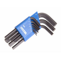 Allen 85388 Met Short Arm Allen Keys Set 9