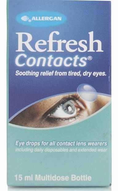 Allergan Refresh Contacts Bottle