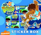 Alligator Books Go Diego Go 200 Resusable Sticker Box Set