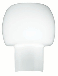 ALMA Light Mush Modern Wall Light Made From White Blown Glass