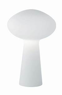 ALMA Light Pawn Contemporary Table Lamp Made From White