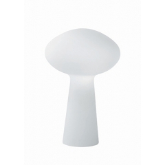 ALMA Light Pawn White Glass Table Lamp Medium