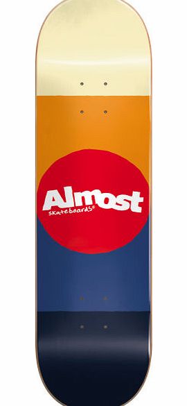 Almost Color Block Skateboard Deck - 7.5 inch