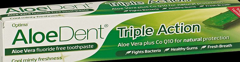 Aloe Dent Triple Action Aloe Vera Toothpaste