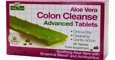 Aloe Pura Advanced Colon Cleanse Tablets - 90 Tablets (90 for the price of 60)