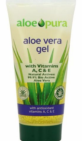 Aloe Pura Aloe Vera Gel amp; Vitamin A,C amp; E 200ml