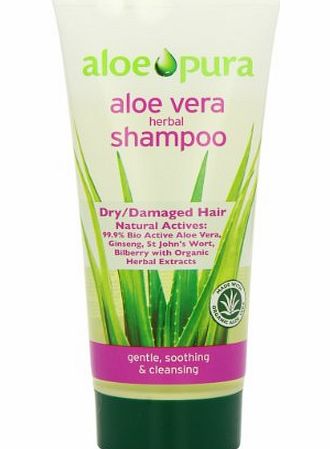 Aloe Pura Aloe Vera Shampoo - Dry Hair, 200ml