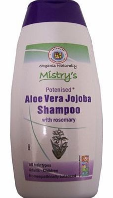 Aloe Vera Jojoba shampoo Mistrys Organic Naturally Aloe Vera Jojoba Shampoo with Rosemary 200ml