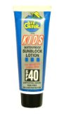 Aloegator Childrens Waterproof Sunblock Cream SPF40 118ml