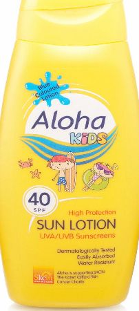 Aloha Kids Coloured Lotion SPF40
