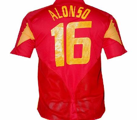 Adidas Spain home (Alonso 16) 04/05