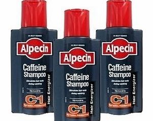 Alpecin Caffeine Shampoo C1 Triple Pack