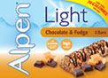 Alpen Light Chocolate and Fudge Bar (5x21g)
