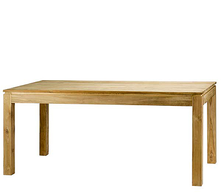 Alpes Developpement Asola Solid Teak Dining Table