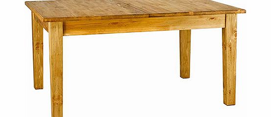Alpes Developpement Farmer Solid Pine Extending Dining Table