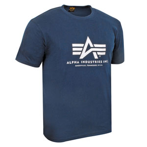 alpha Industries basic short sleeved t-shirt navy