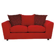 Alpha Large Sofa, Red
