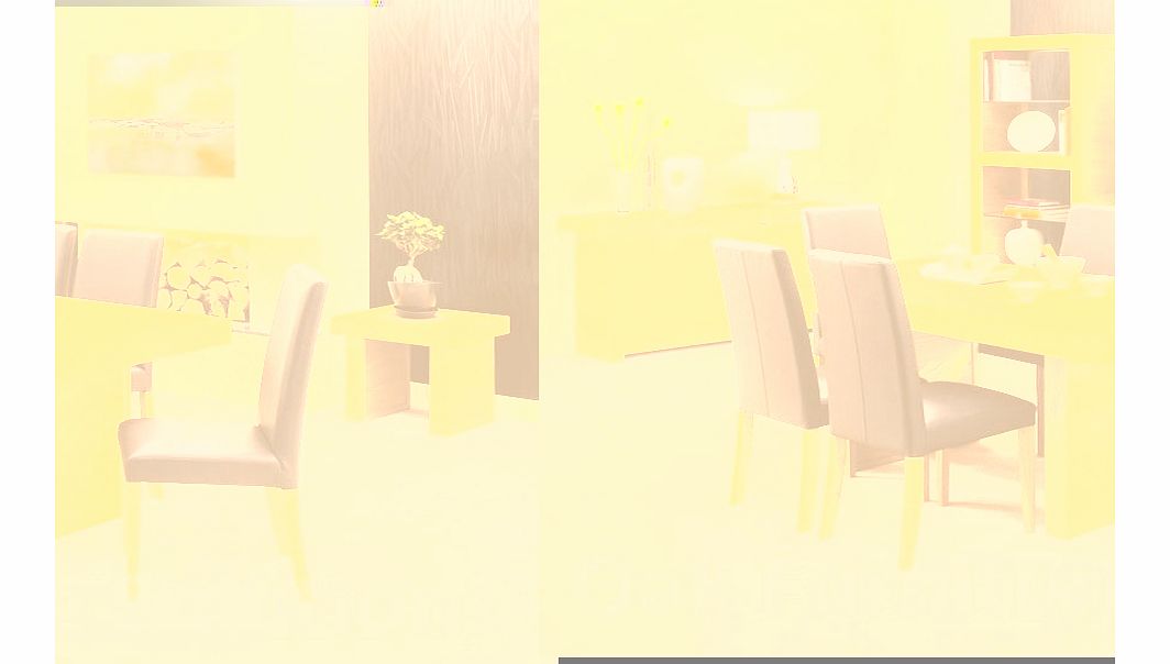 Alpha Oak Dining Table and 4 or 6 Alpha Oak