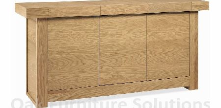 Alpha Oak Wide Sideboard