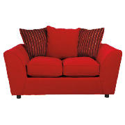 Alpha Regular Sofa, Red