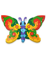 Alphabet Butterfly Jigsaw Puzzle - educational