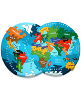 Alphabet Jigsaws Map of the World Jigsaw Puzzle - around the
