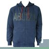 Alphanumeric Temple Hooded Fleece Jacket