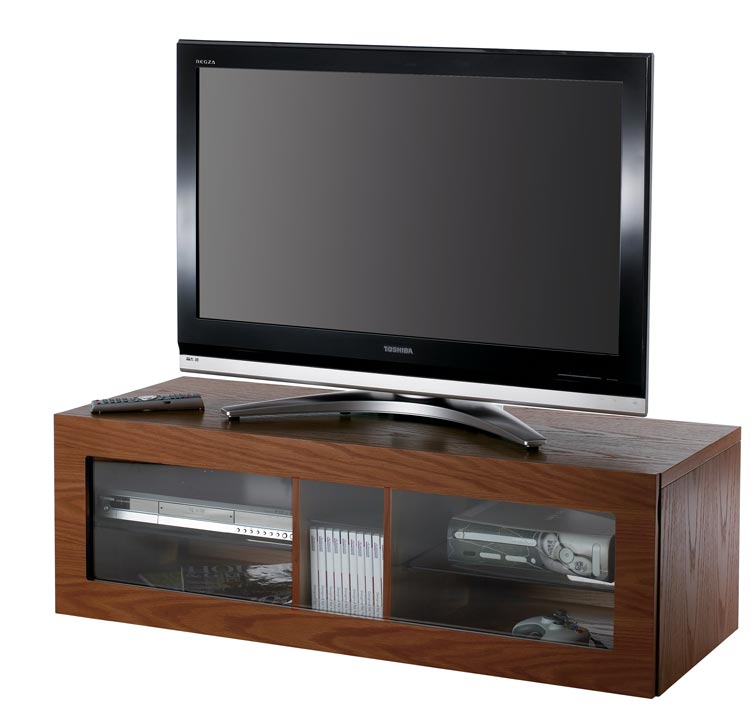 Ambri ABR1100-W Walnut TV Stand `Ambri