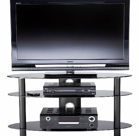 Alphason AR980/3-BLK Accord Series TV Stand