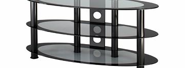 Alphason Atol ATO1000/3 Curved Glass TV Stand