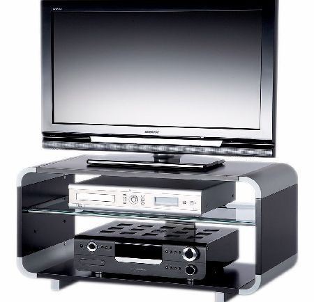 Alphason Aura AUR800 Black TV Stand `Aura AUR800