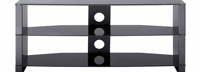 Alphason DB1000GR gloss black TV Stand for