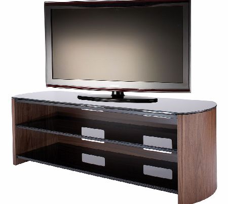 FW1350-W/B Finewoods Walnut TV Stand