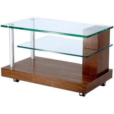 Alphason MD800W Modern floorstand in walnut