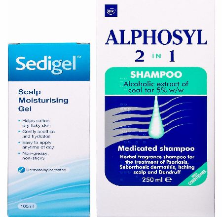 Alphosyl 2 In 1 Shampoo   Sedigel Moisturising Gel