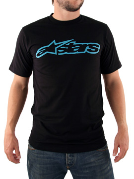Alpinestars Black Blaze Logo T-Shirt
