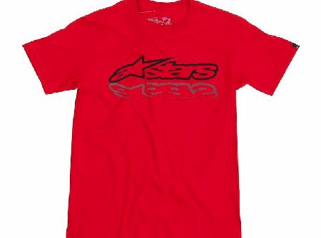 Alpinestars T-Shirt - Shiner - Red 1111-72015