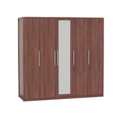 Alstons - Casino 5 Door Wardrobe with Centre