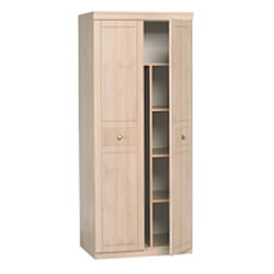 Alstons - Lattice 2 Door Wardrobe with Fitted