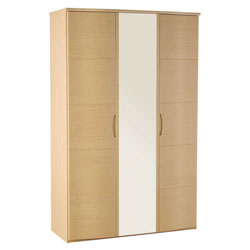 Alstons - Synergy 3 Door Wardrobe with Mirror