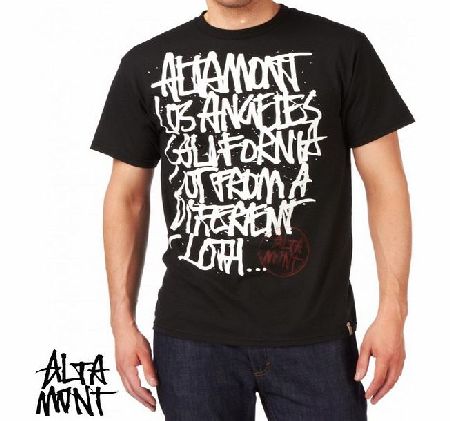 Altamont Mens Altamont Approved T-Shirt - Black
