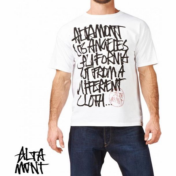 Altamont Mens Altamont Approved T-Shirt - White