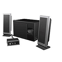 VS3121 Flat panel 2.1 speaker system (30W rms) black/ silver SFX Technology & remote